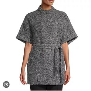 Liz Claiborne Belted Lightweight Car Coat